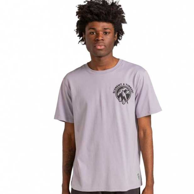Camiseta Element The Cycle SS Lavender Gray