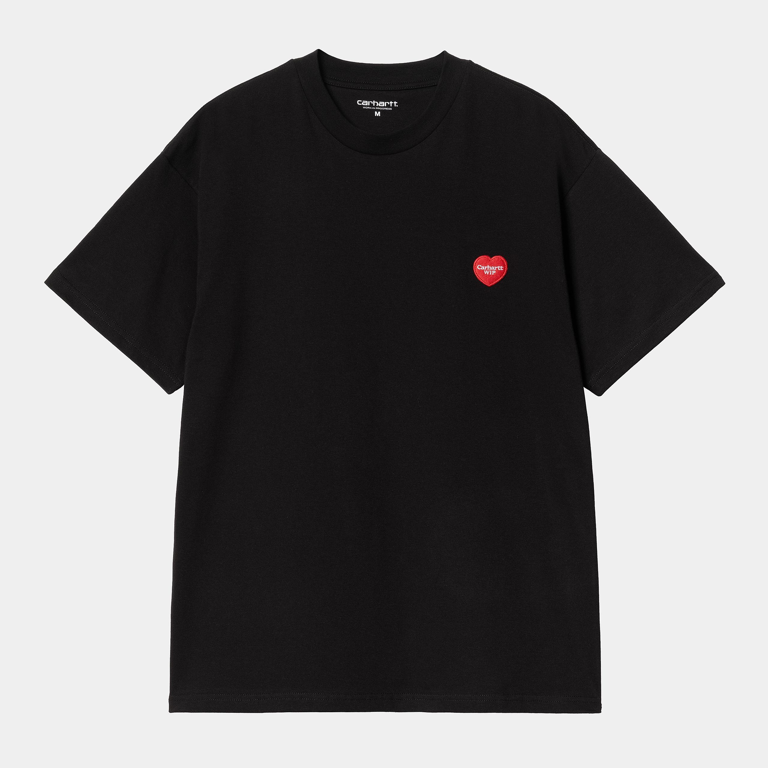 Camiseta Carhartt Wip Heart II Hartt Black