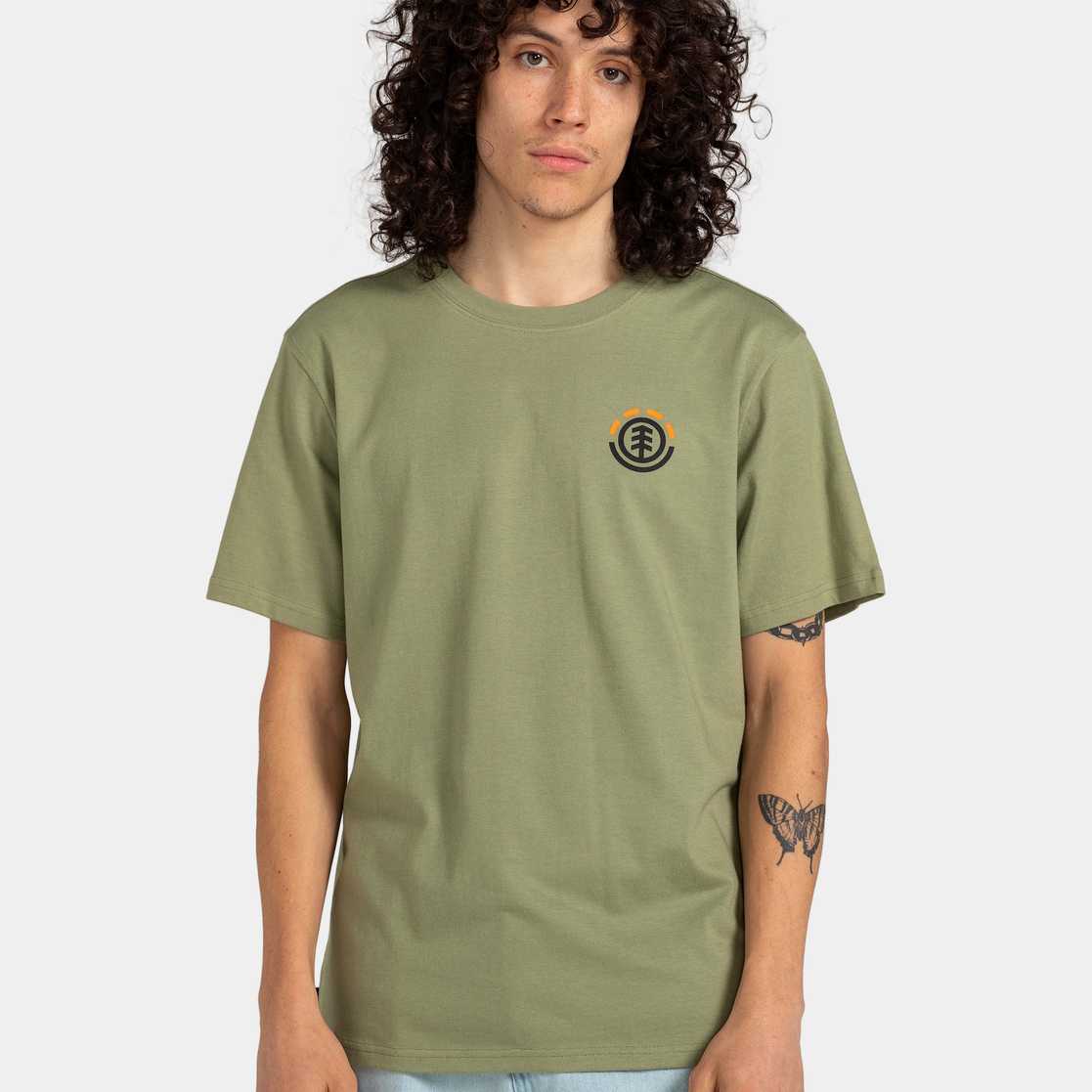Camiseta Element Hills SS Oil Green