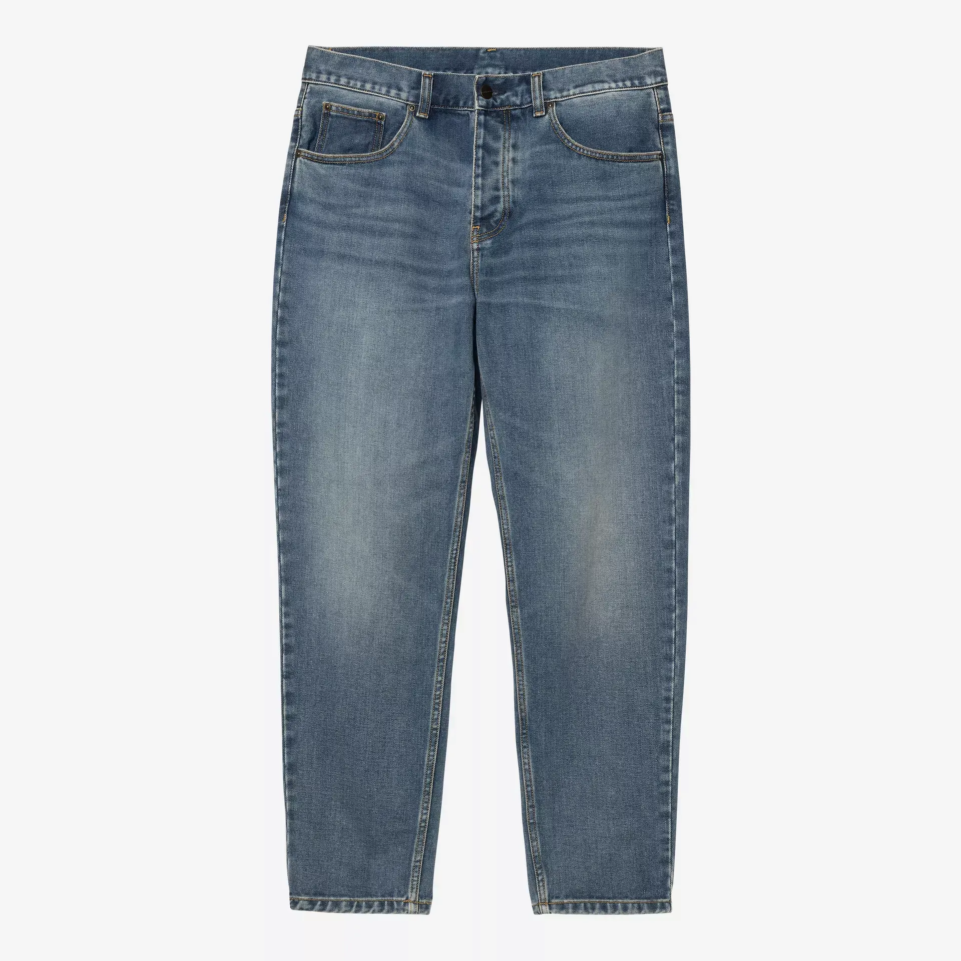 Pantalón Carhartt Wip Newel Pant Blue dark used wash