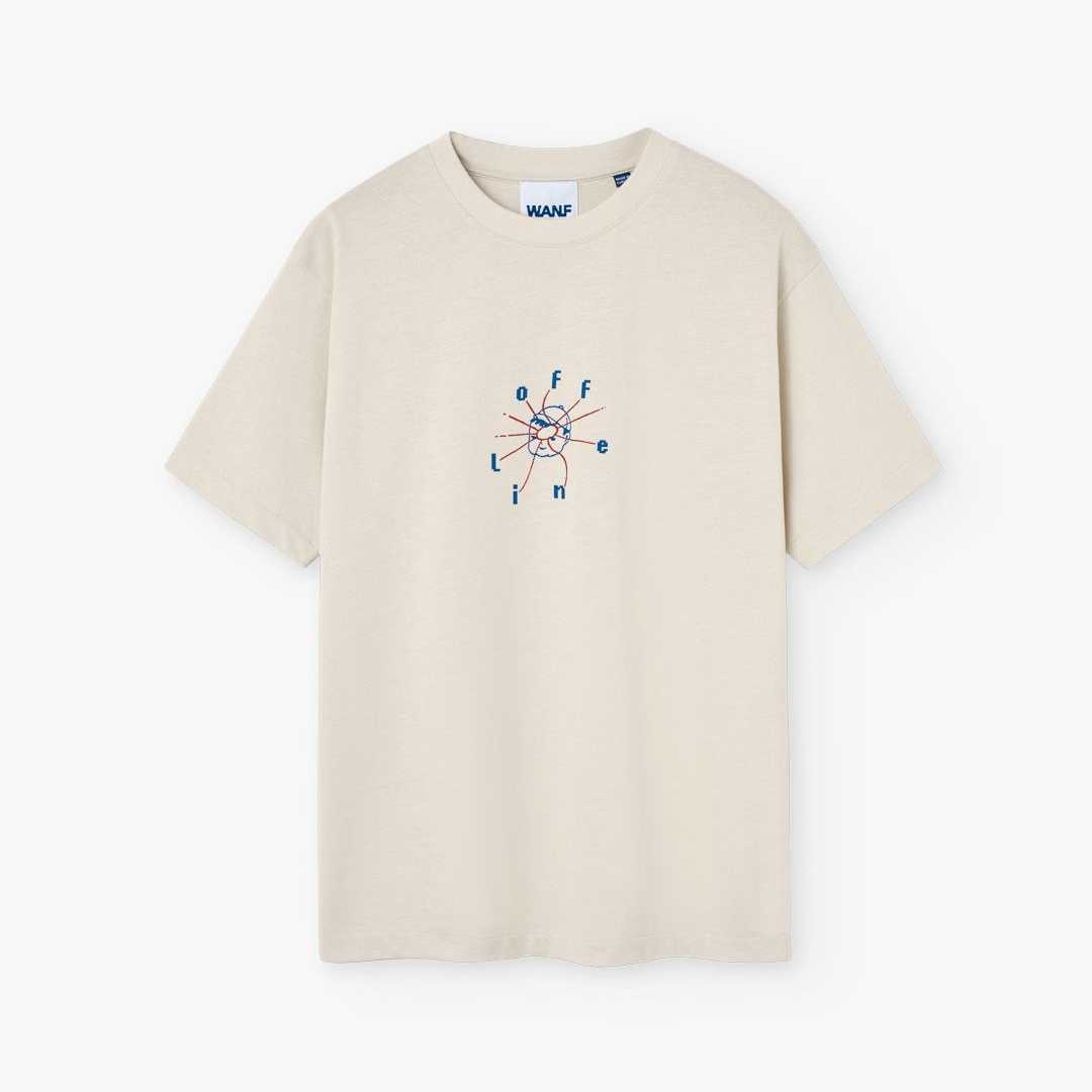 Camiseta WANF Travel Boy Light Cream