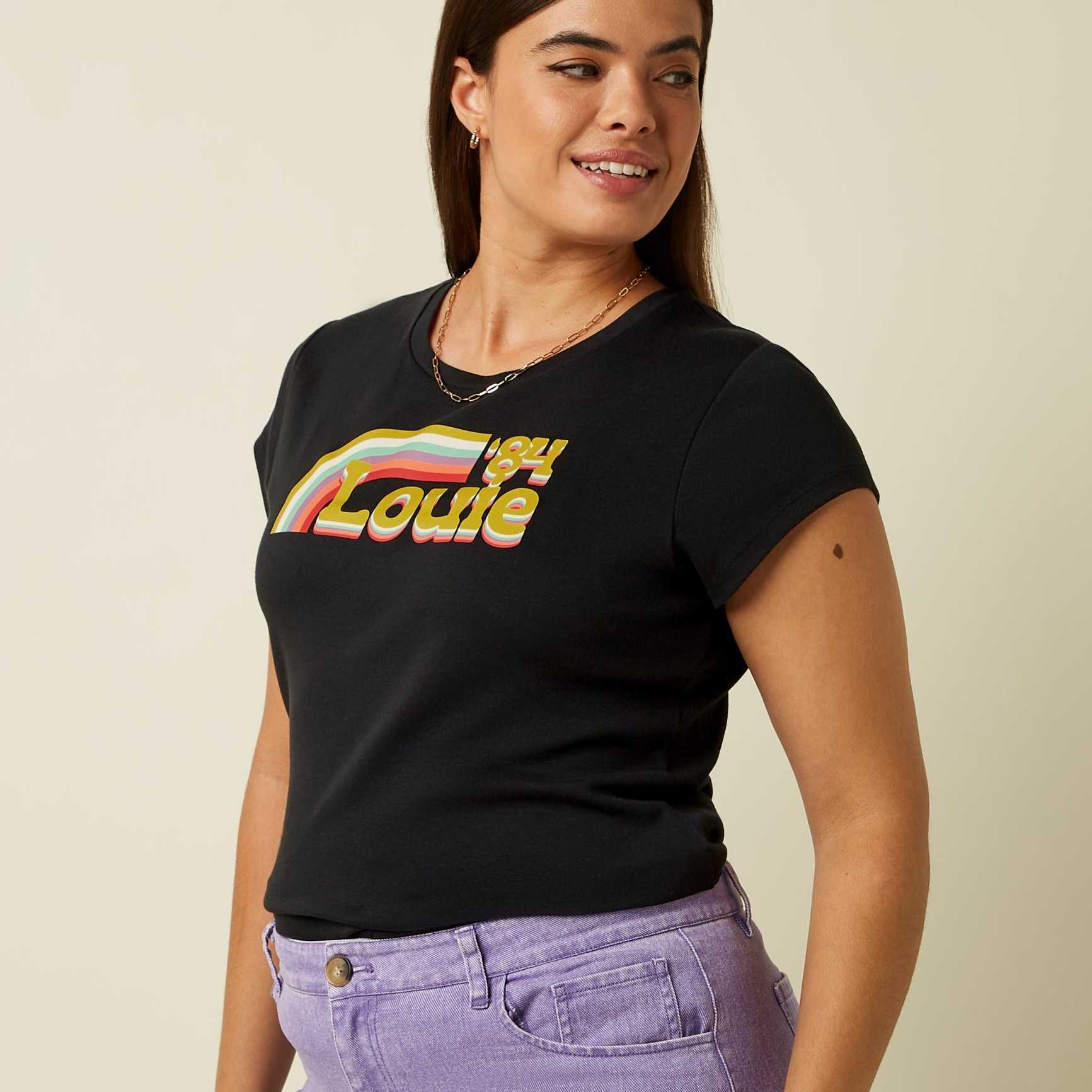 Camiseta King Louie Cath Tee Black