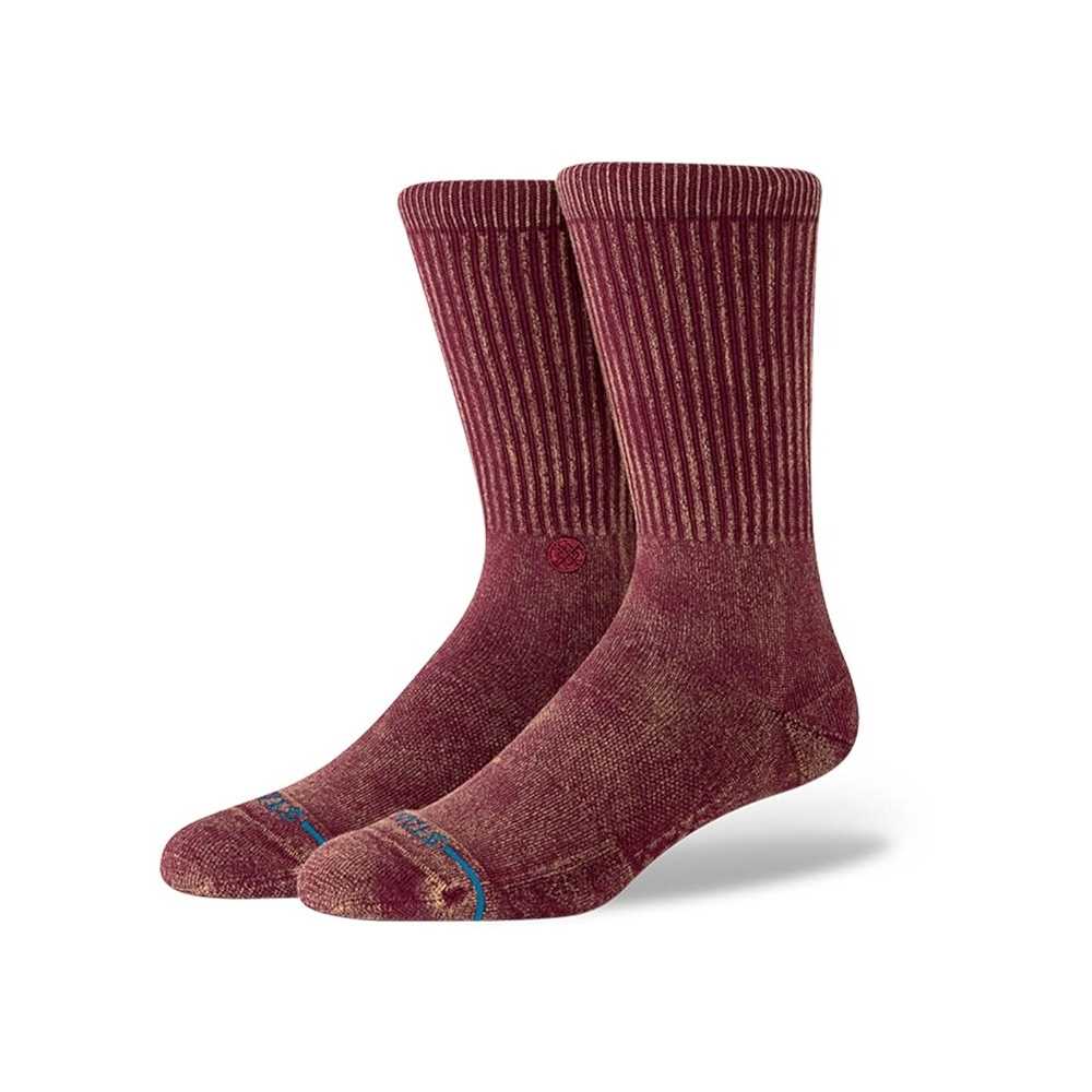 Calcetines Stance Icon Dyed Crew Plum