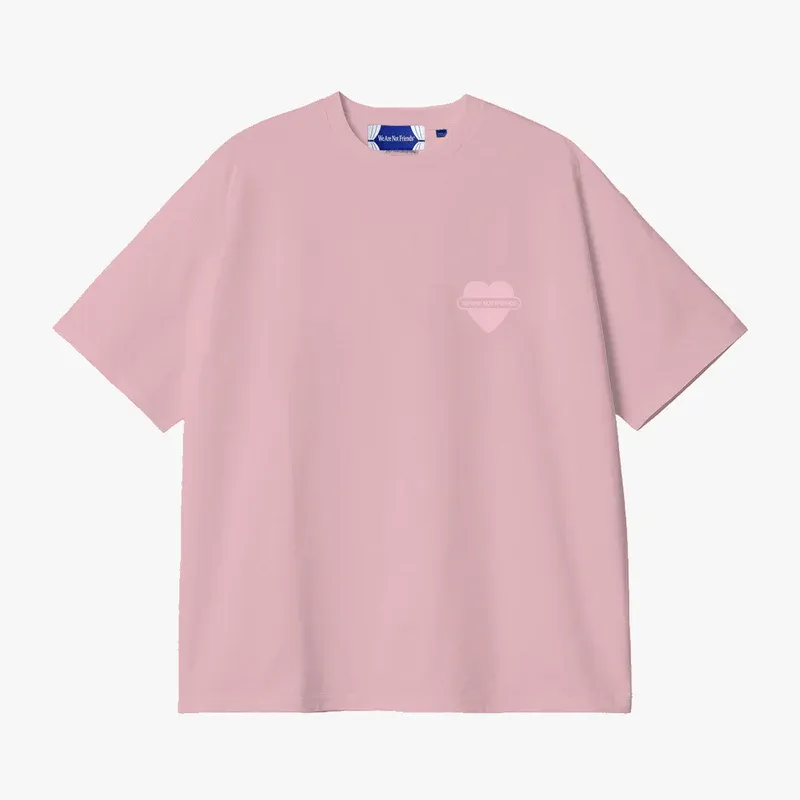 Camiseta WANF Union Summer Boxy T-Shirt Coral