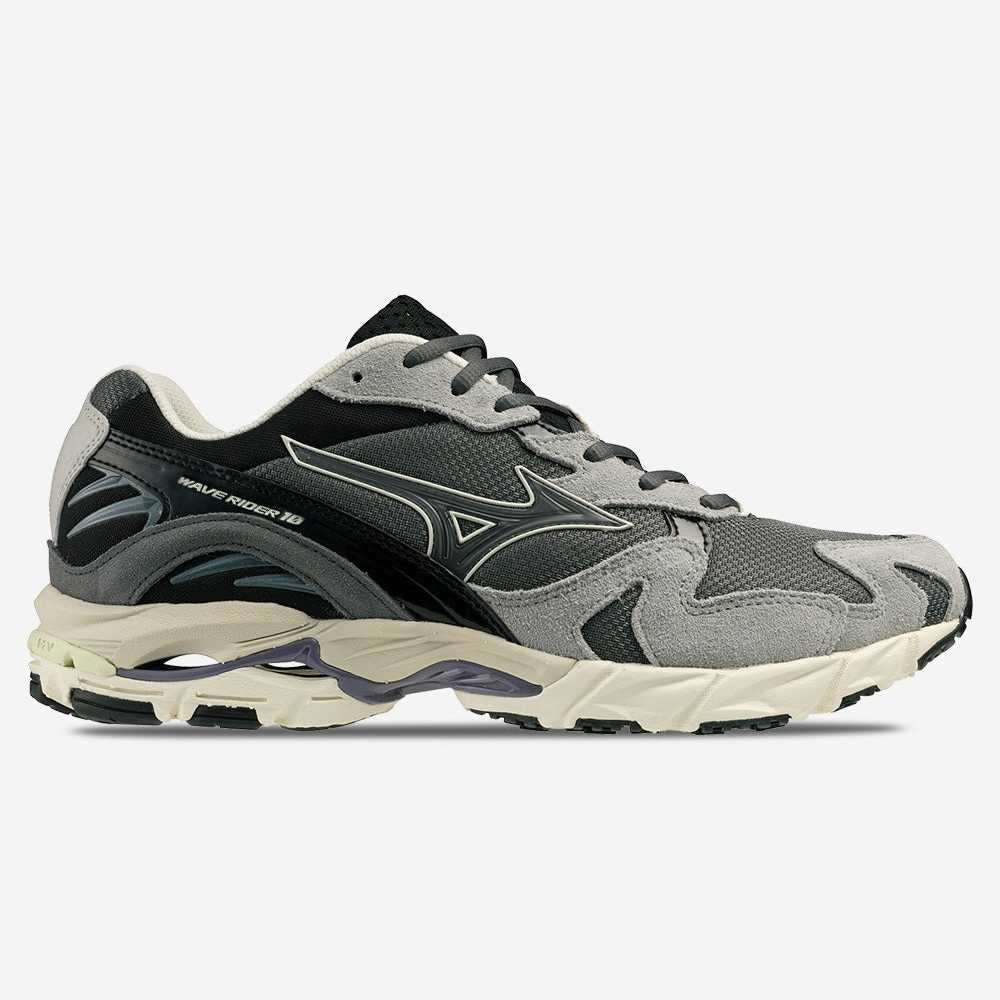 Zapatilla Mizuno Wave Rider 10 Gashadokuro Magnet/Magnet/Opal Gray