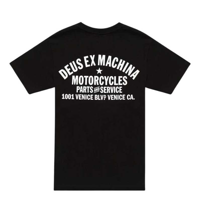 Camiseta Deus Ex Machina Venice Address Black