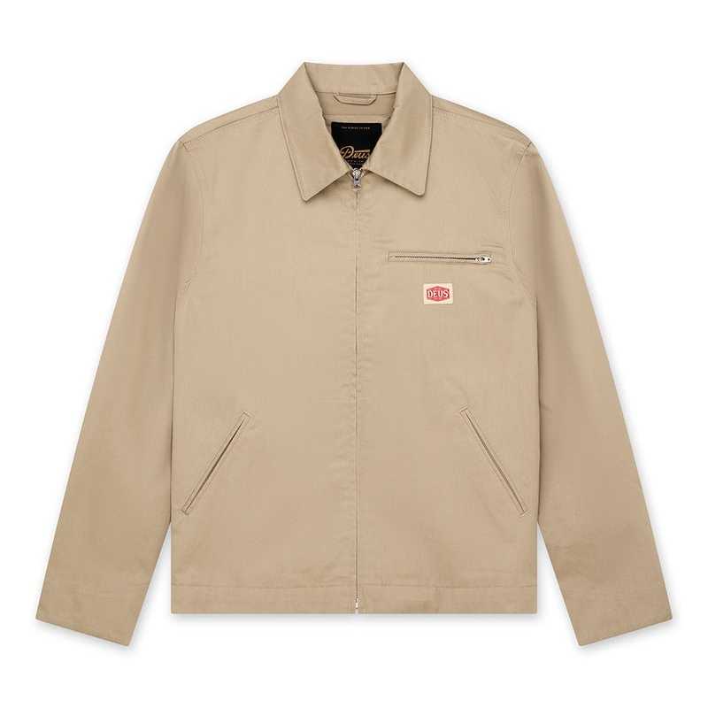 Cazadora Deus Ex Machina Service Work Jacket Khaki