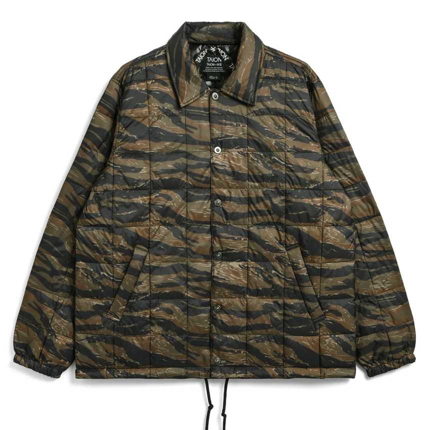 Cazadora Taion 109CHJ Down Coat Jacket Tiger Stripe