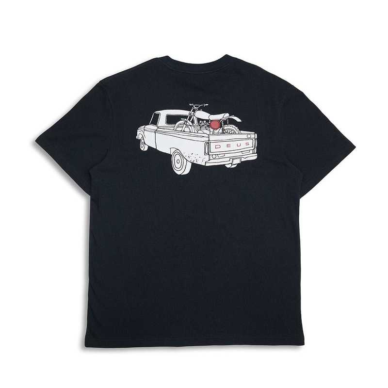 Camiseta DeusExMachina Carby Pickup Tee Black