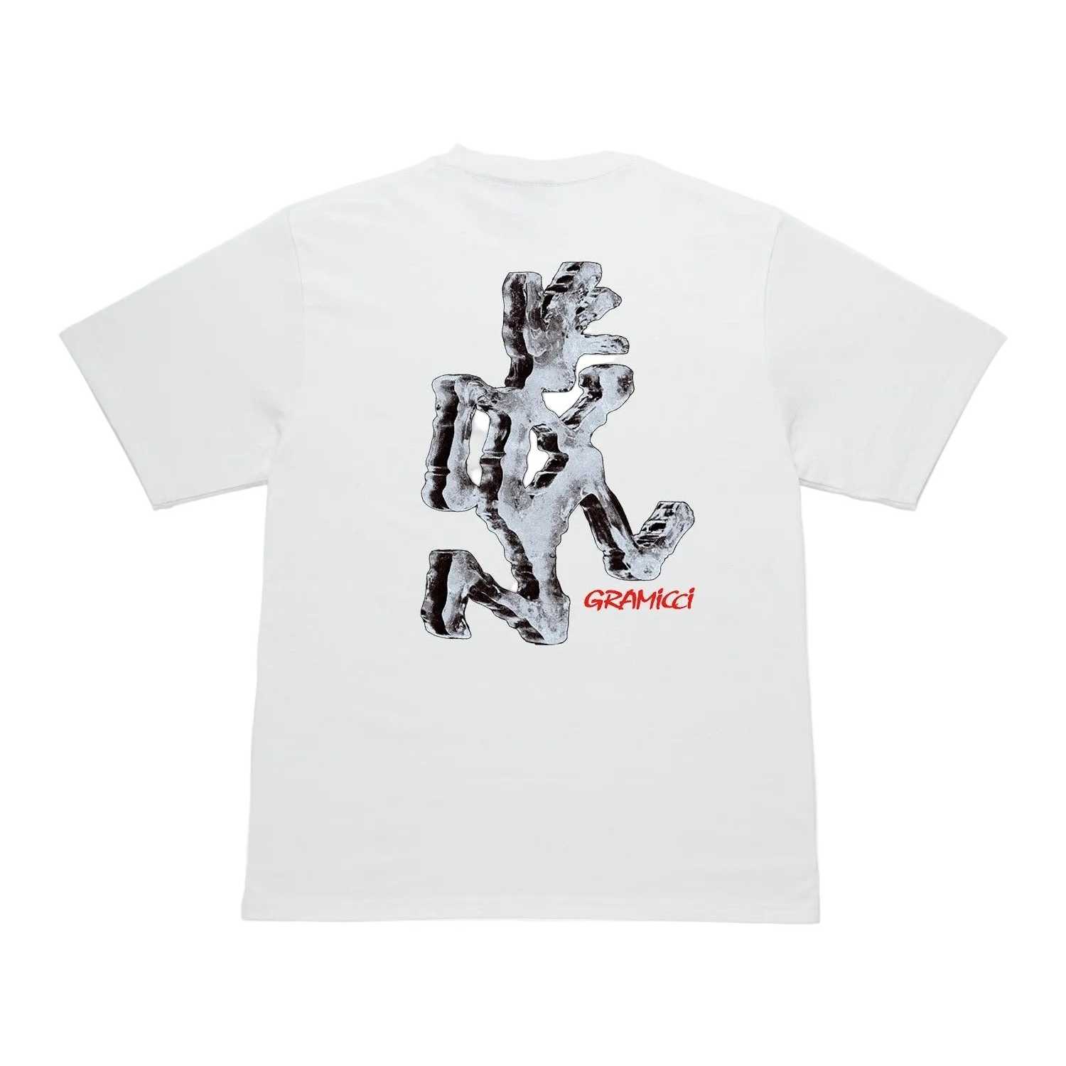 Camiseta Gramicci Ice Sculpture White