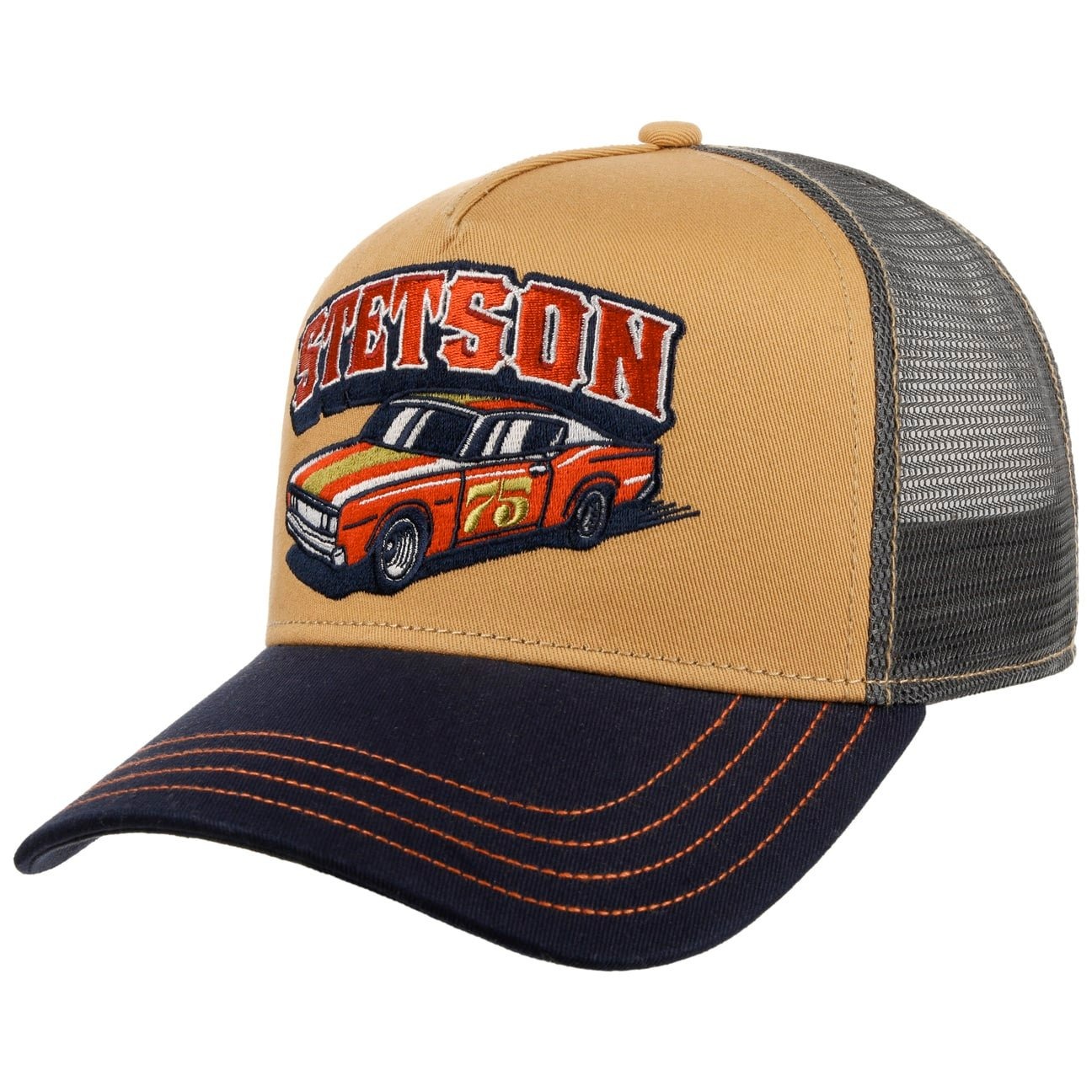 Gorra Stetson Trucker Muscle Car 75