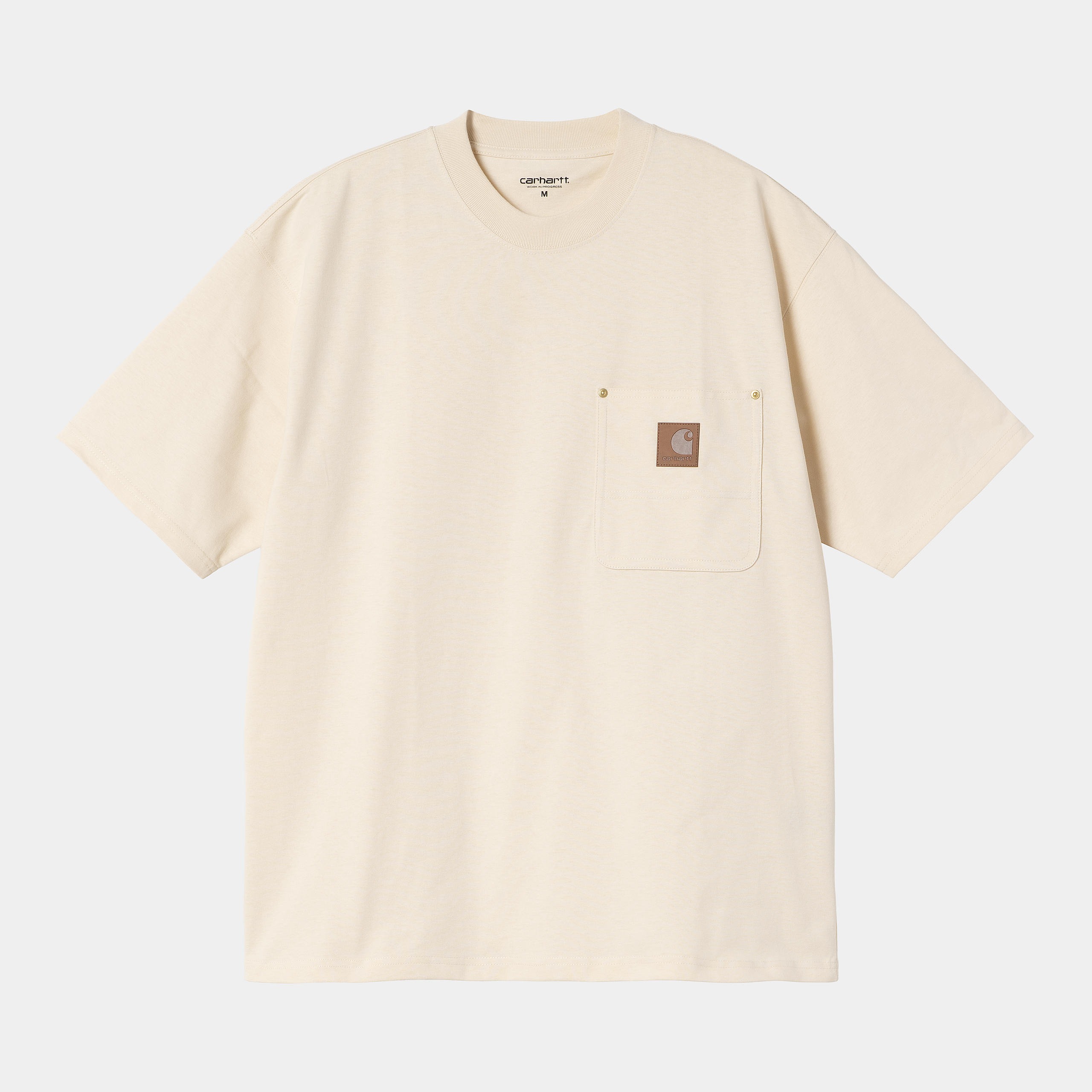 Camiseta Carhartt Wip Eldon Pocket Natural