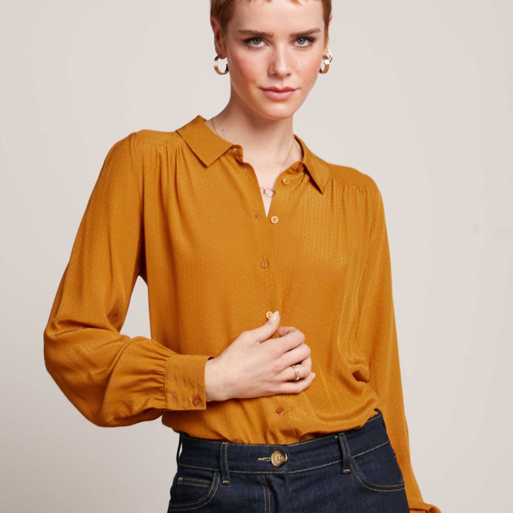 Camisa King Louie Carina Blouse Sista Syrup