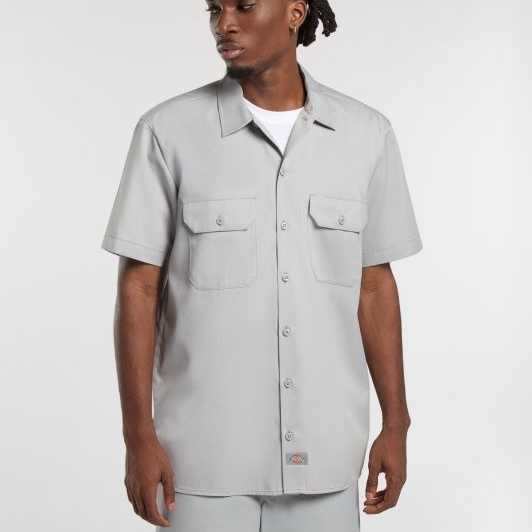 Camisa Dickies Work Shirt Rec Ultimate Gray