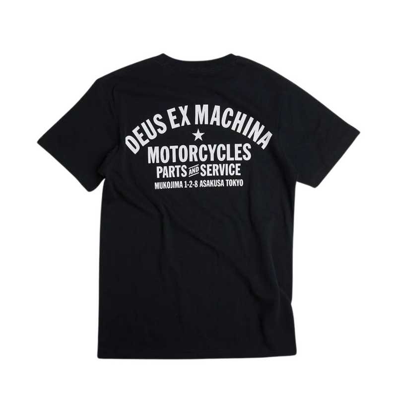 Camiseta DeusExMachina Tokyo Address Black