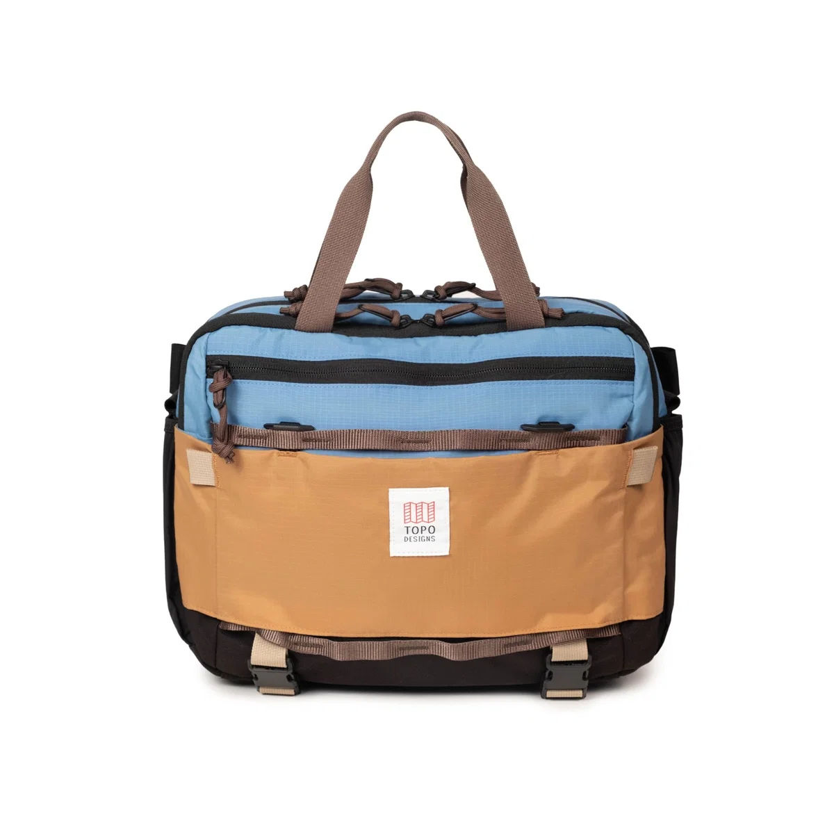 Bolso Topo Designs Mountain Cross Bag River Blue/Brown Oak