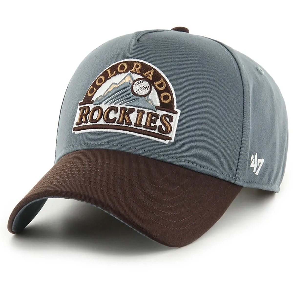 Gorra 47Brand MLB Colorado Rockies Sure Basalt