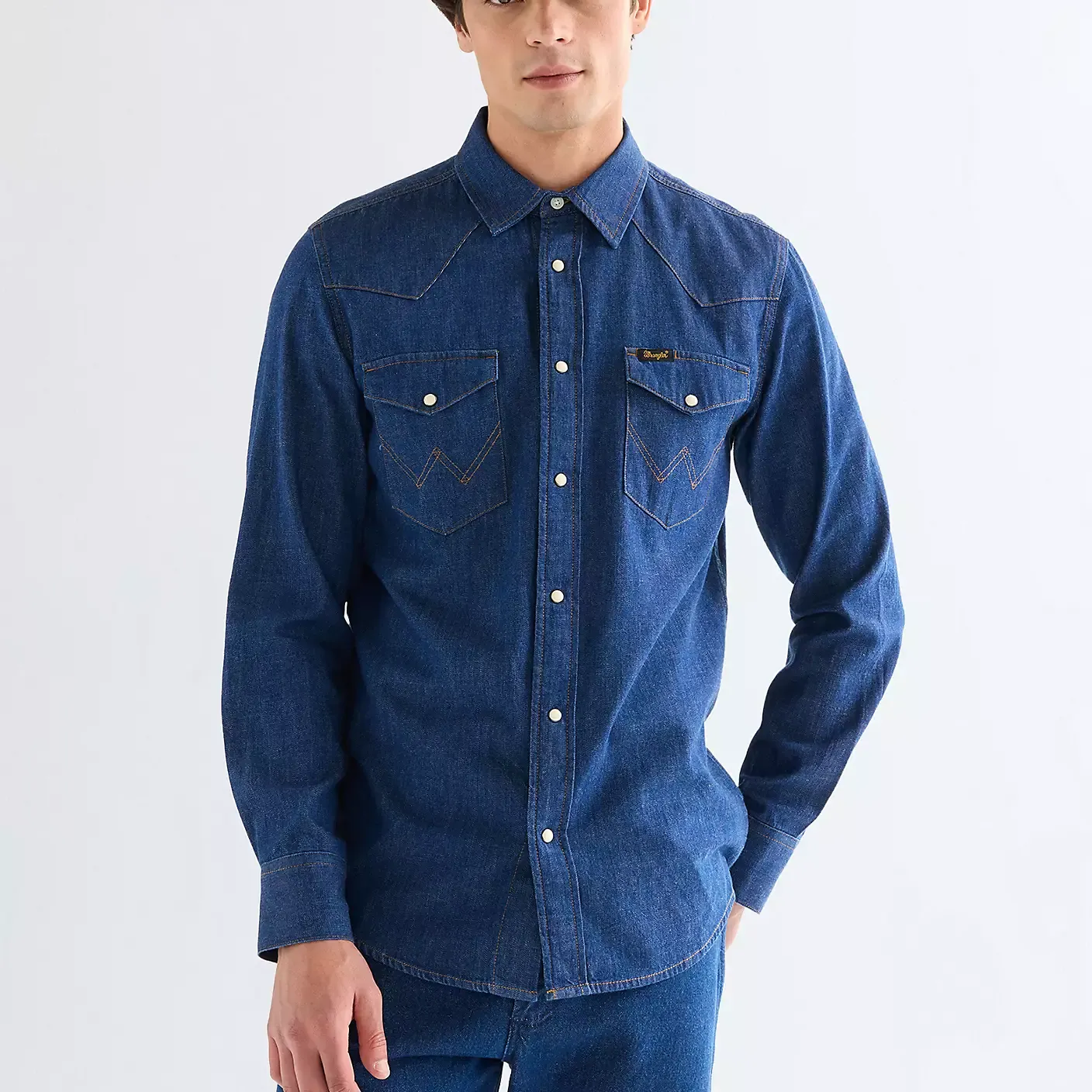 Camisa Wrangler Western Shirt Caroline Creek