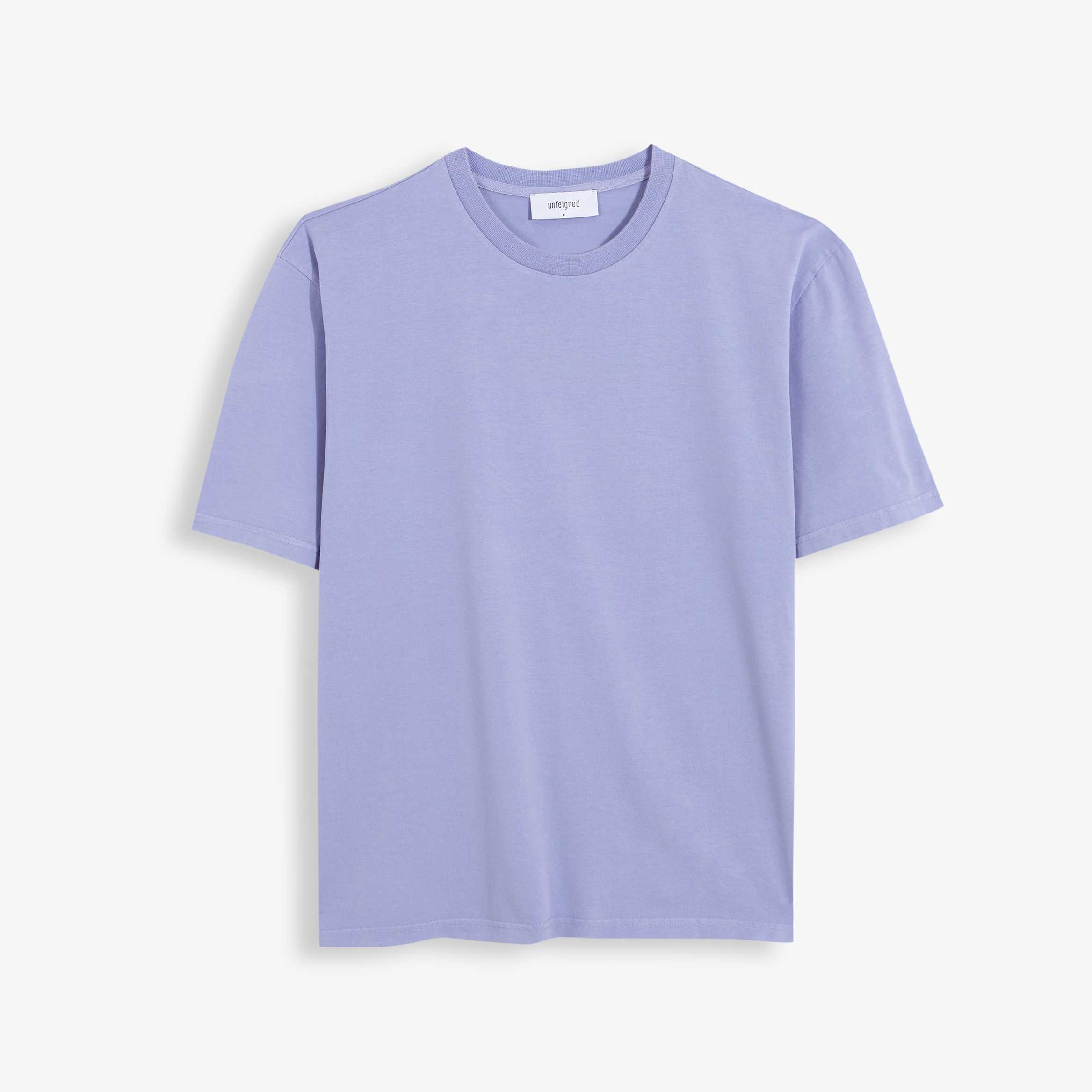 Camiseta Unfeigned Basic Bleached Denim