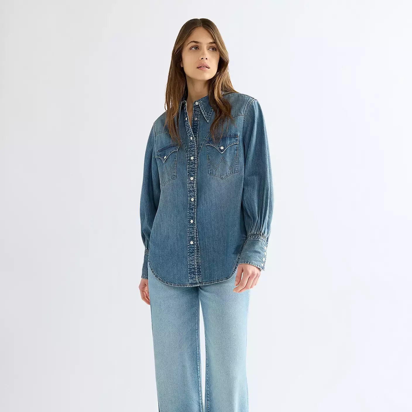Camisa Wrangler Exaggerated Western Worn Legacy