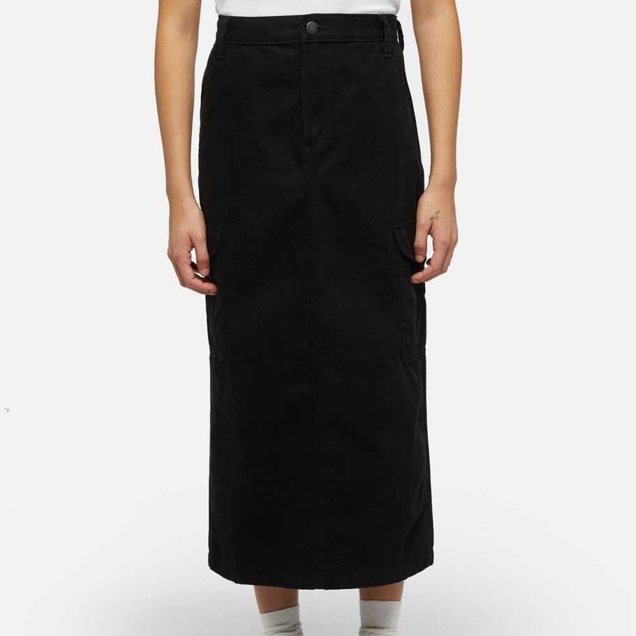 Falda Dickies W Duck Canvas Cargo Skirt Black