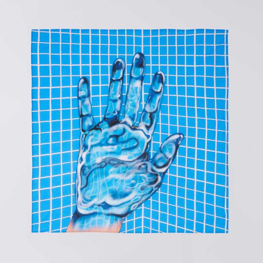 Bandana Edwin Wide Miki Kim Blue