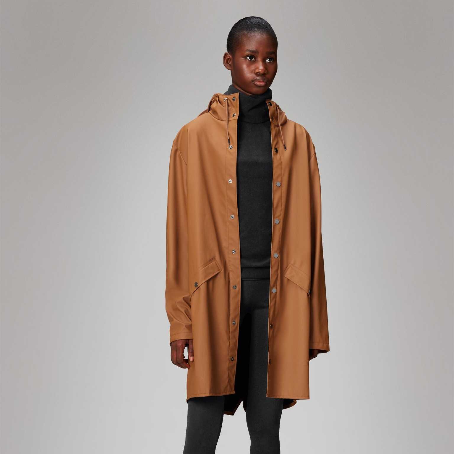 Chubasquero Rains Long Jacket W3 Rust