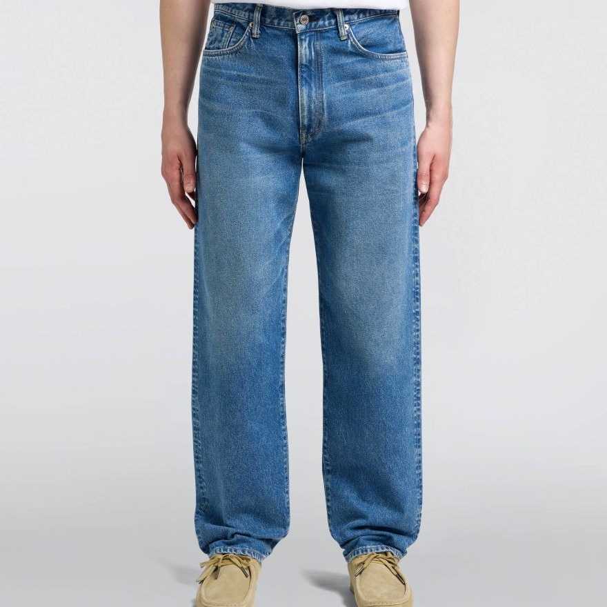 Pantalón Edwin Loose Fit Blue Mid Light Used
