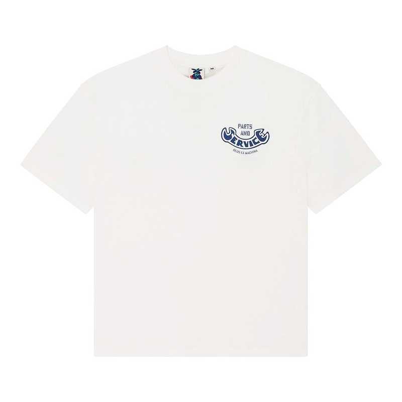 Camiseta Deus Ex Machina Ruff And Smooth Vintage White