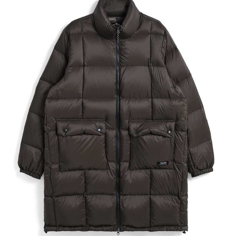 Parka de Pluma Taion 102VZMT Long Volume Down Brown