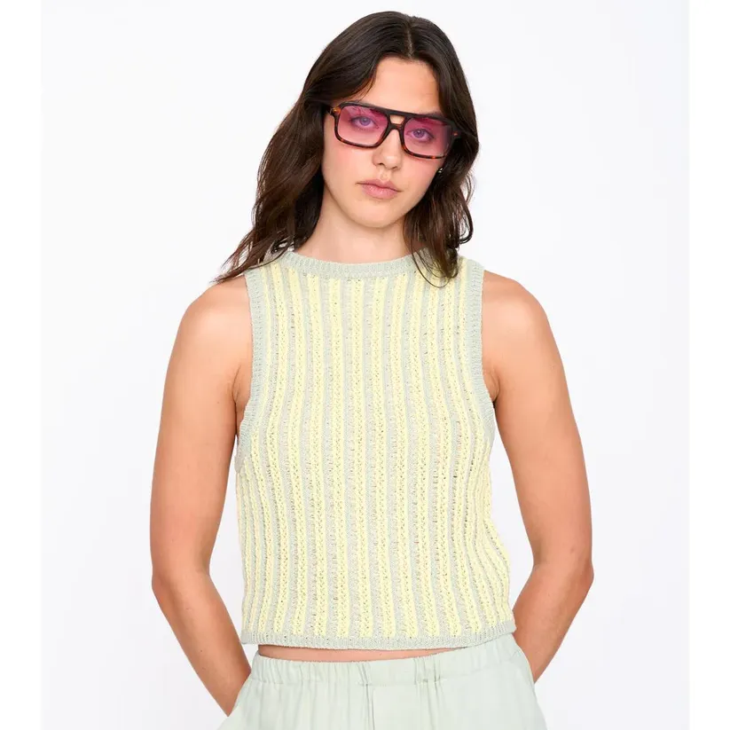 Top 24Colours De Punto Rayas En Verde Y Amarillo