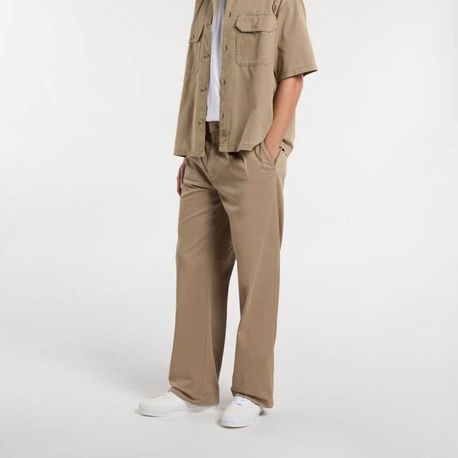 Pantalón Dickies Unionville Pleated Work Pant Desert Sand