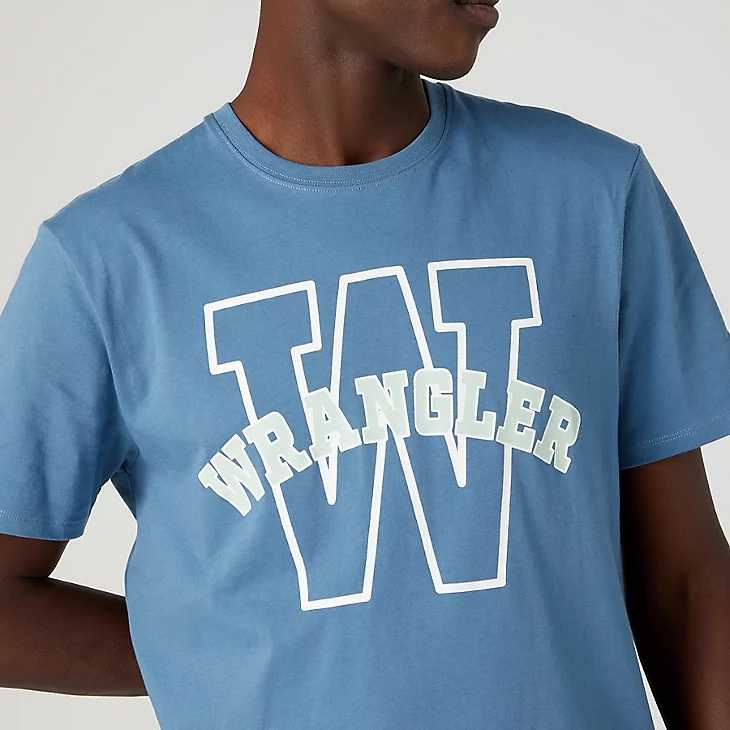Camiseta Wrangler Graphic Tee Captain Blue
