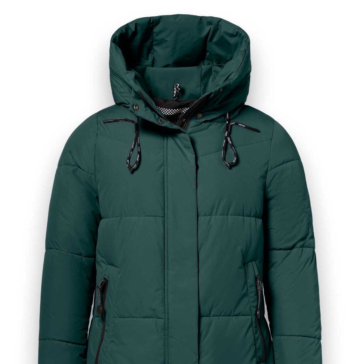 Cazadora Parka District Dumbbell Pine Green