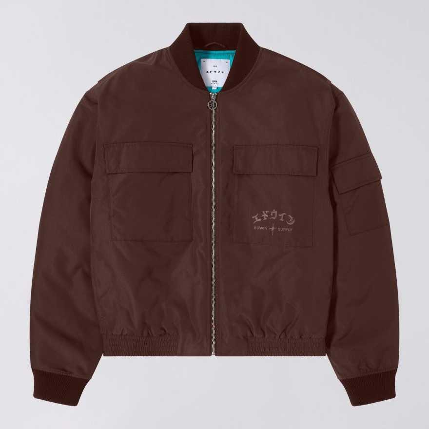 Cazadora Edwin Ultra Bomber French Roast