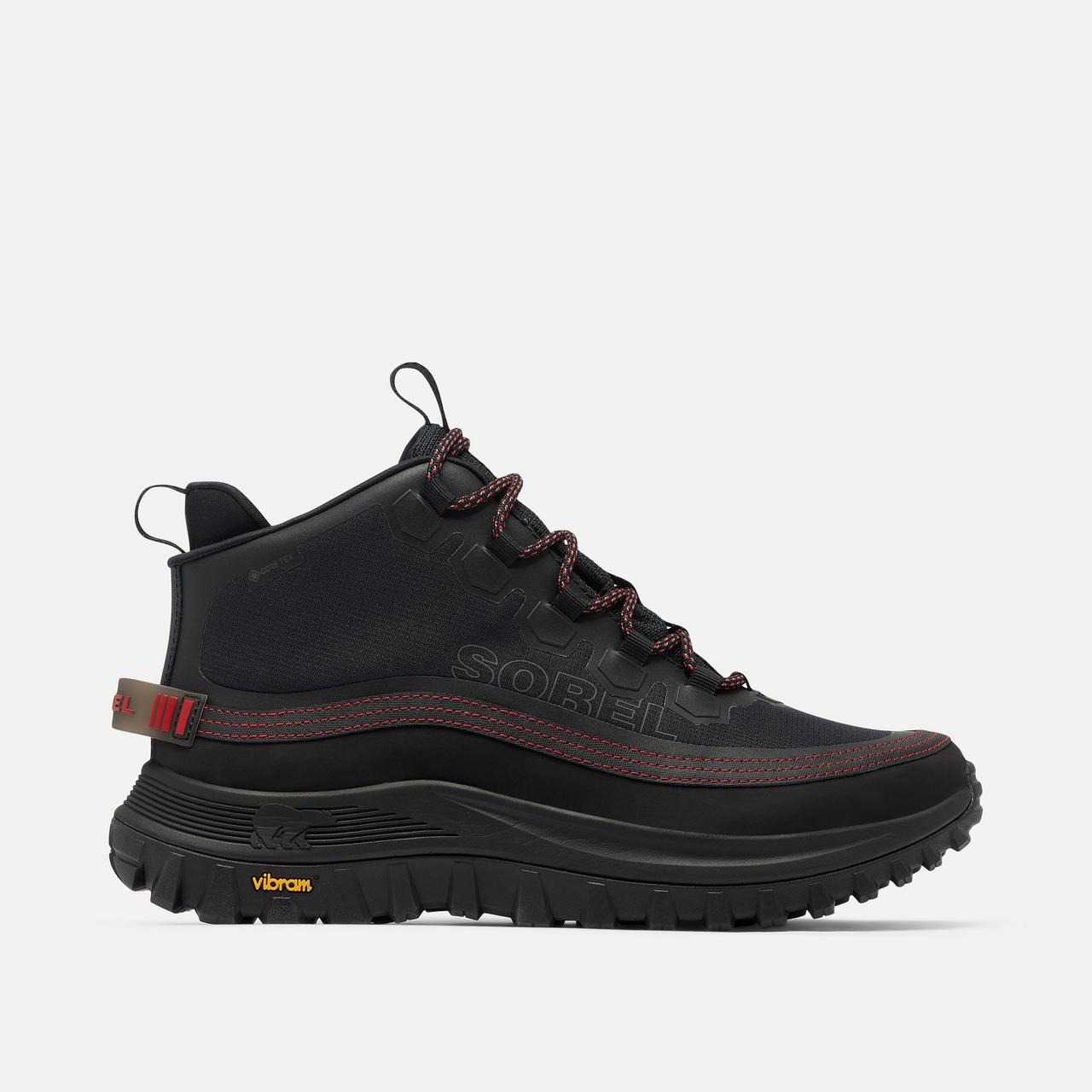 Zapatilla Sorel Callsign Horizon Mid GTX Black, Bright Red
