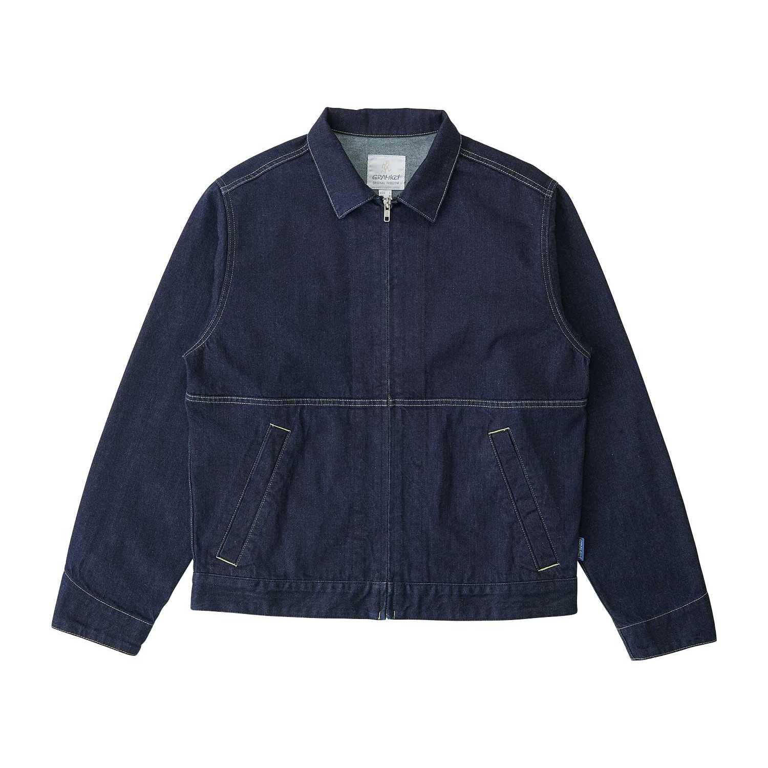 Chaqueta Gramicci Japanese Slub Denim Indigo