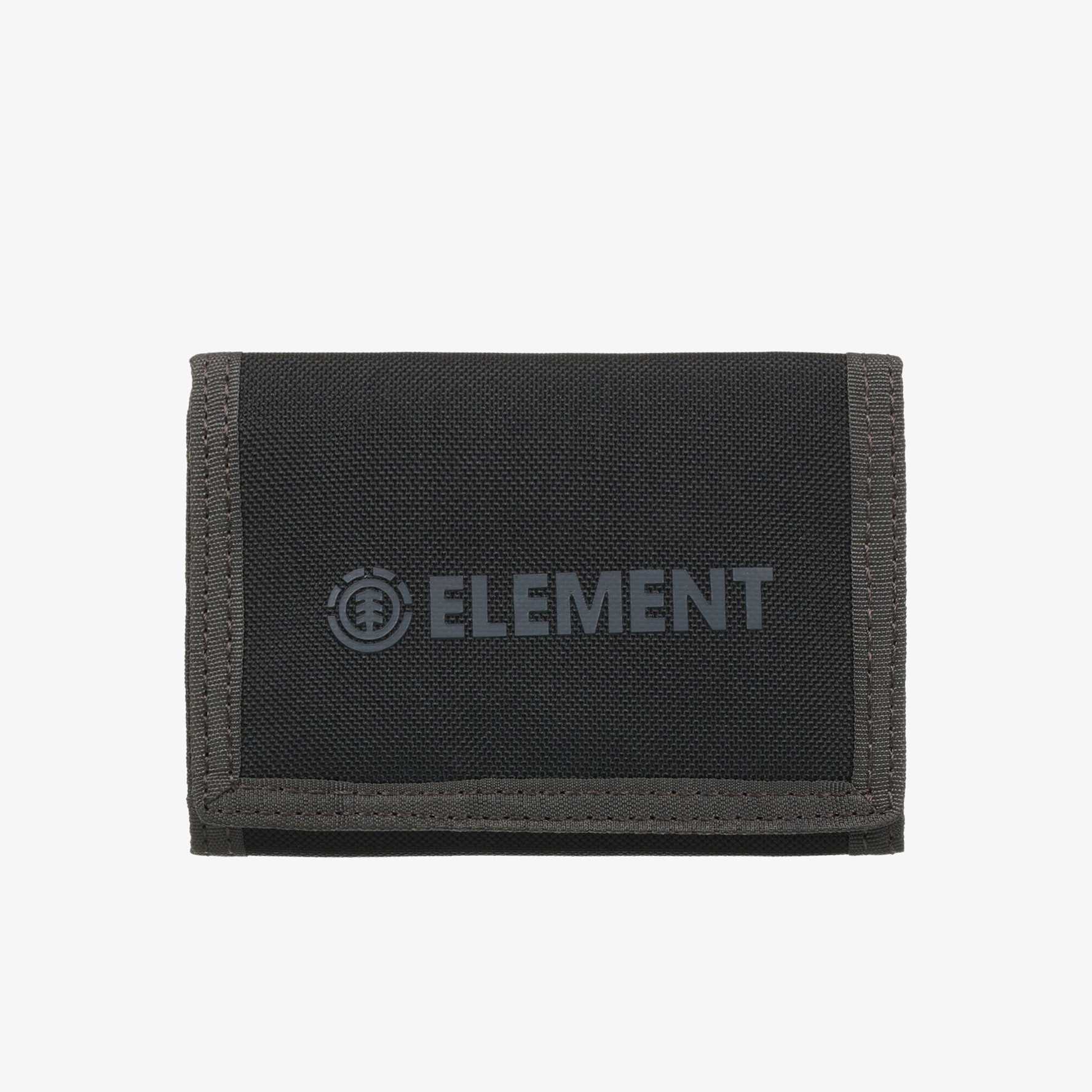Cartera Element Icon Brand Wallet Trifold FlintBlack