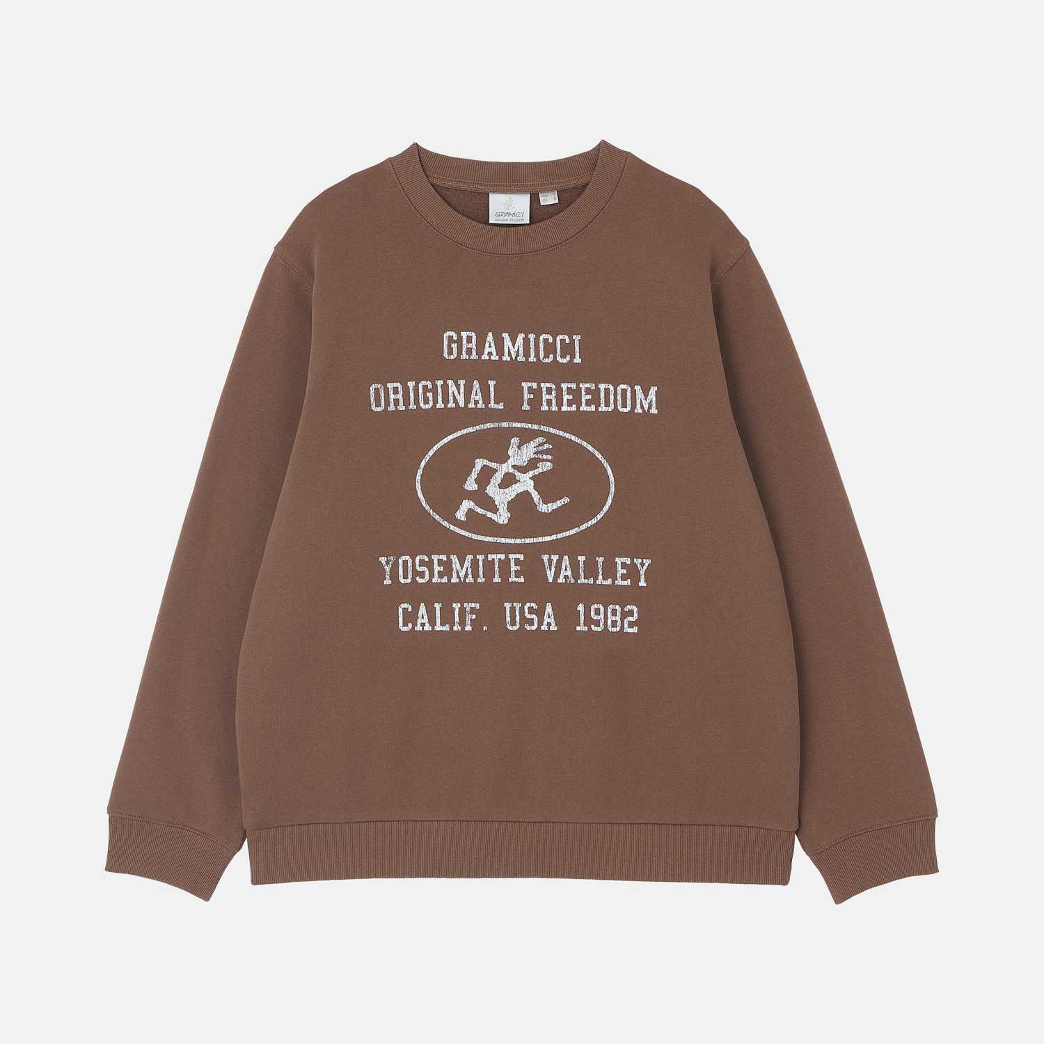 Sudadera Gramicci Yosemite Valley Brown
