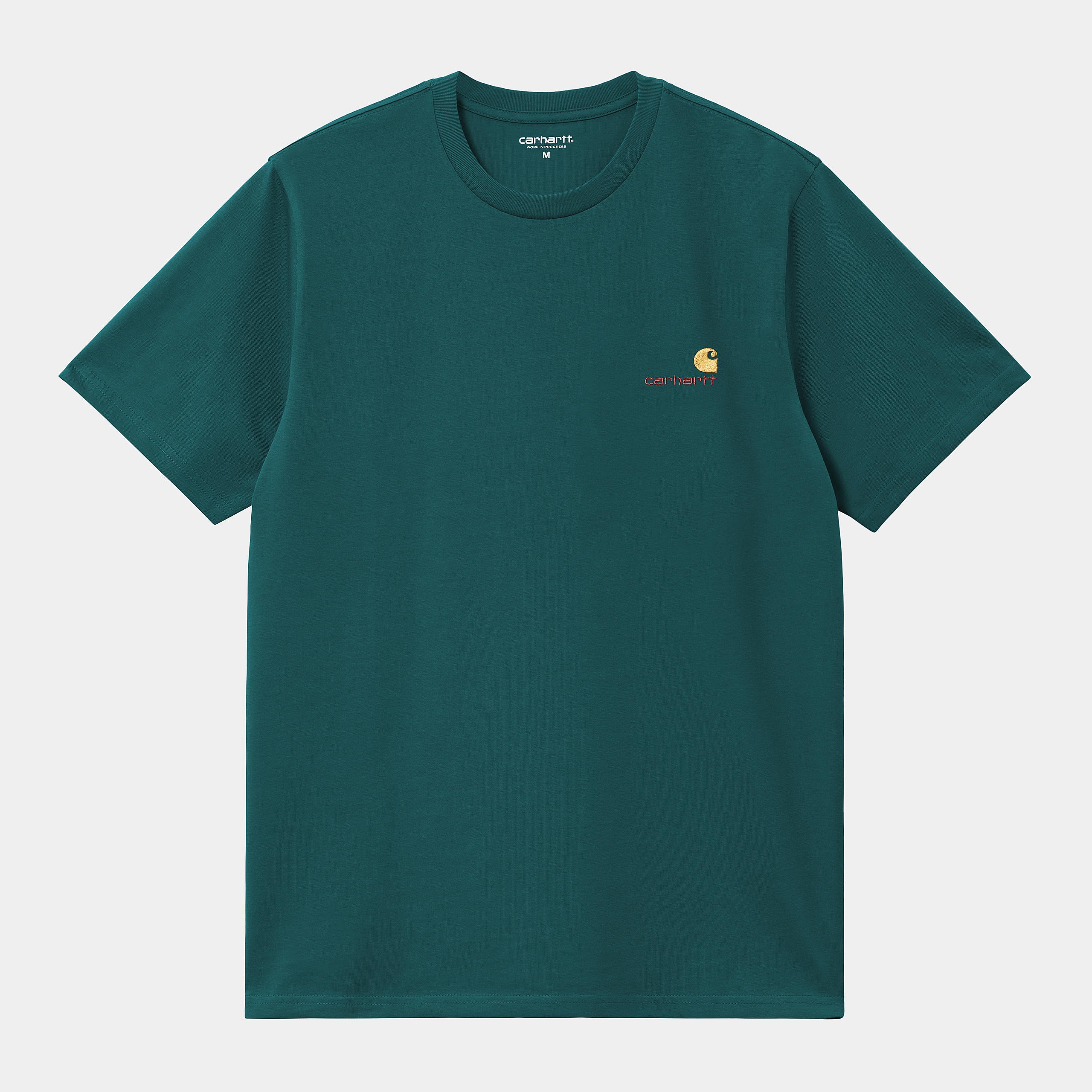 Camiseta Carhartt Wip American Script Malachite