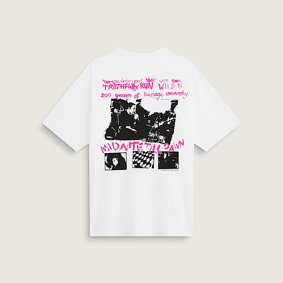 Camiseta Vans Sex Pistols Run Wild on White
