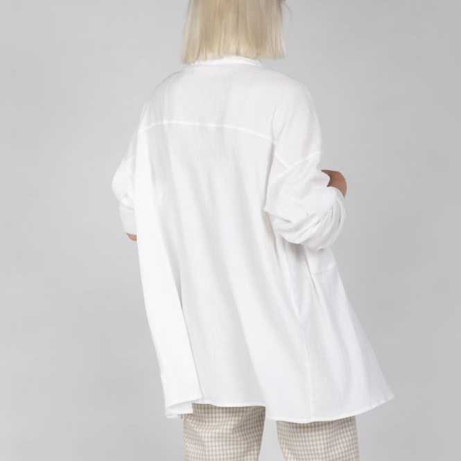 Camisa 24Colours Arrugas Off White
