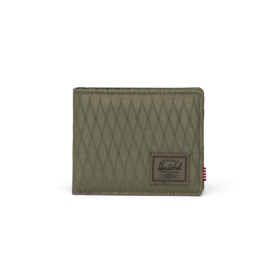 Cartera Herschel Roy Coin Wallet Ivy Green Diamond