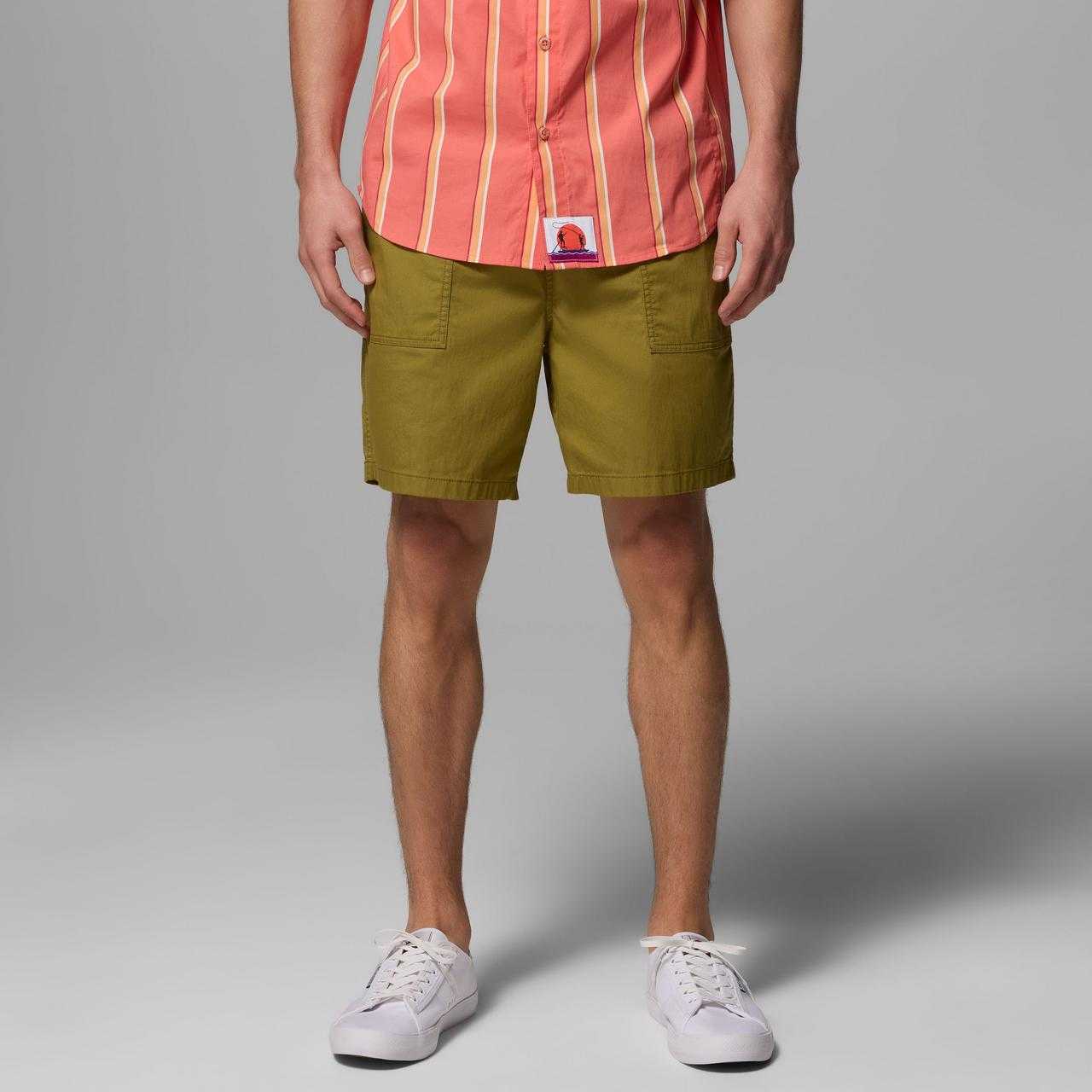 Bermuda Columbia Shorts Bonefish Flats Grove Green