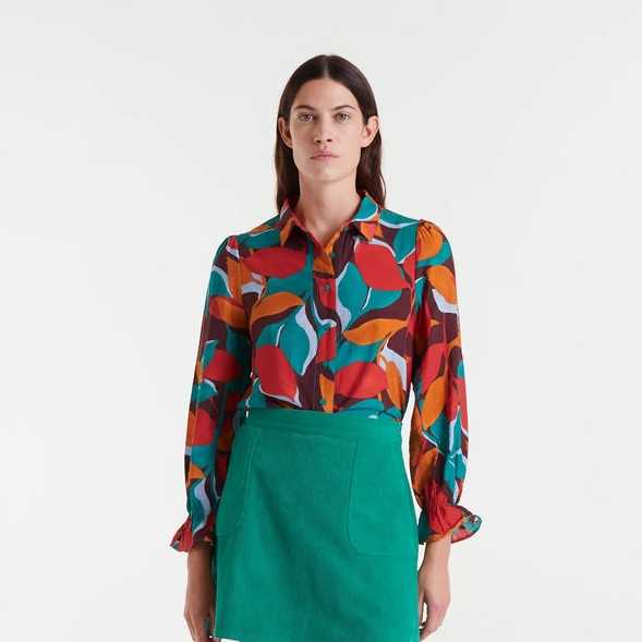 Camisa Compañía Fantástica Crepé Ligero Ponziana