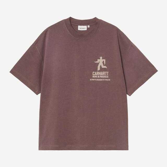 Camiseta Carhartt Wip Distance Palisander Stone Dyed