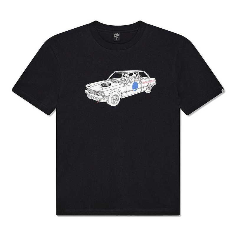 Camiseta Deus Ex Machina 323 Rallyeye Black