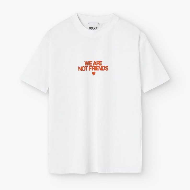Camiseta WANF Bold Love White