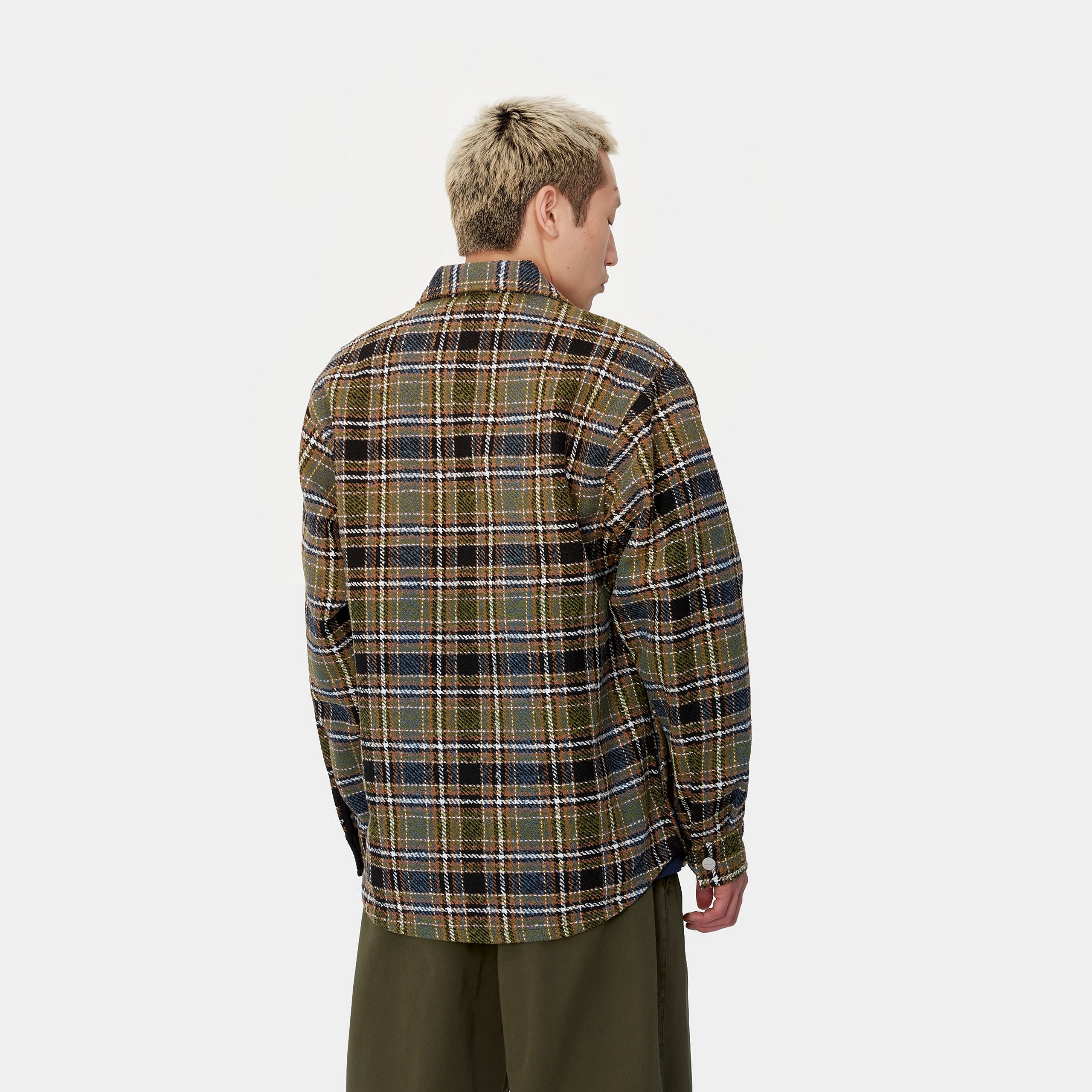 Chaqueta Carhartt Wip Stroy Shirt Jac Check, Black Chaqueta Carhartt Wip Stroy Shirt Jac Check, Black