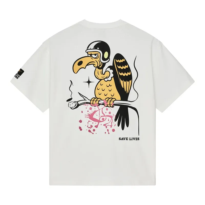 Camiseta Deus Ex Machina Turpentine Os Tee Vintage White